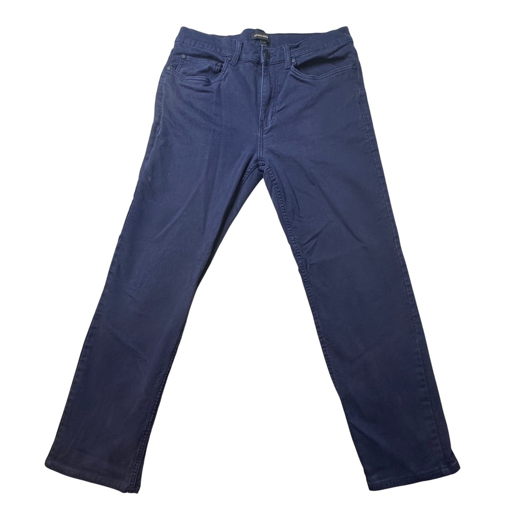 Banana Republic Pants Mens 32x24 Navy Blue 5-Pocket Cotton Stretch Twill Chino